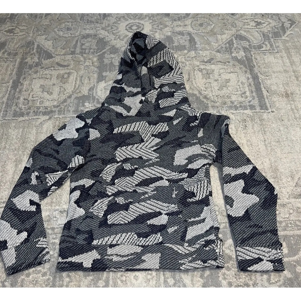 Kidpik‎ Boys Blue Gray Sz 7/8 Youth Boys Pullover Hoodie